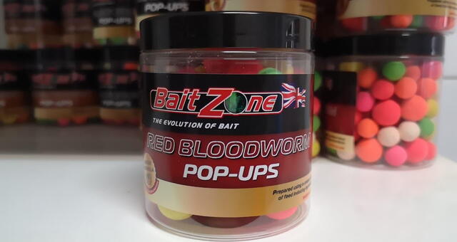 Baitzone red Bloodworm Pop-up