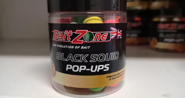Baitzone Black squid Pop-up