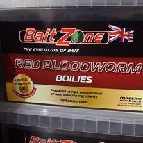 Baitzone Red Bloodworm boilies 2kg 18mm